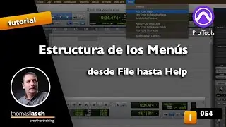 Aprende Pro Tools | Menús Principales