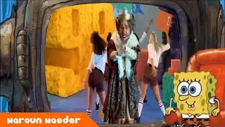SpongeBob Watches Square Butts on TV