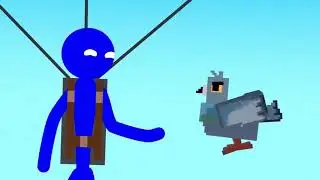 Stickman VS Minecraft Shorts   Monster School
