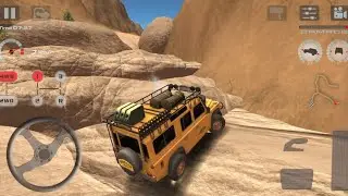 Off-road Drive Desert Level-3 Gameplay - 4×4 Offroad Jeep Driving Game