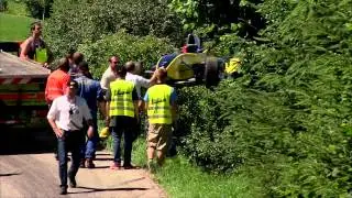 Formel Renault - Bergrennen Reitnau - Crash
