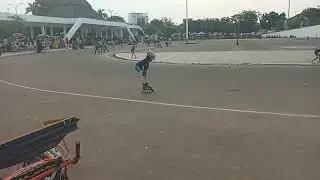 latihan sepatu roda di karangpawitan