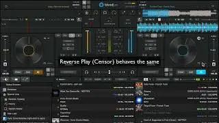 future.dj pro 2 - Slip mode for Loops, Hot Cues, Scratching, Reverse, Turntable Motor Fx