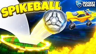 INSANE ROCKET LEAGUE SPIKEBALL MODE!