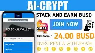 AI_CRYPTO NEW BEST INVESTMENT SITE FULL REVEIW | HOW TO  INVEST   TO BSTART EARN MONEY