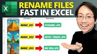 How Smart Excel Users Rename 100s of Files