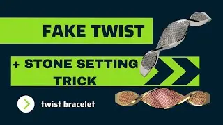 fake twist & stone setting trick