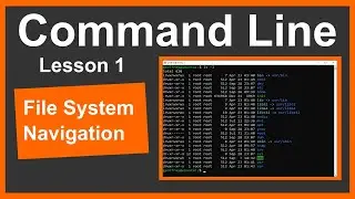 Command Line Course Lesson 1: Navigation