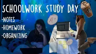 Study Day 😵‍💫 (Finishing all my homework)