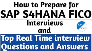 SAP S4HANA FICO Interview Topics || Most asked SAPFICO Interview Questions and Answers (Part-1)