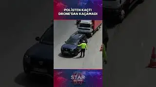 Kural Tanımayan Motosiklet Sürücüsüne Drone Şoku! #shorts #staranahaber