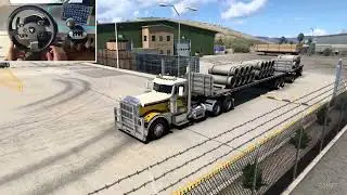 Delivery Through Utah - ATS | Thrustmaster TMX Pro gameplay