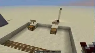 Minecraft 1.5 Hopper Vertical Chain