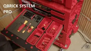Qbrick System PRO | QS Drawer PRO na stavbě – elektro a voda vždy po ruce  