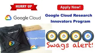 Free Google Cloud Research Innovators Program 2021 | Free Google Cloud Training | Free Google Swags
