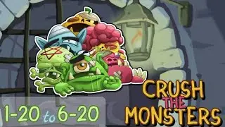 Crush the Monsters Roly Poly PRO Walkthrough all Levels 1-20 to 6-20 Android 