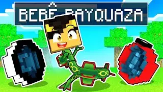 NASCI COMO UM BEBE POKEMON LENDARIO no Minecraft