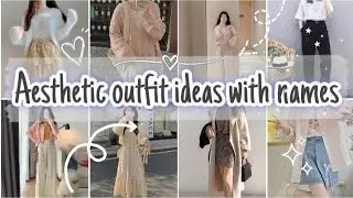 Types of Aesthetic Outfit ideas with names(PART-2)|Aesthetic dress outfit name|The Queen of Fashion|
