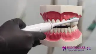 Cum se efectueaza periajul dentar corect cu periuta electrica