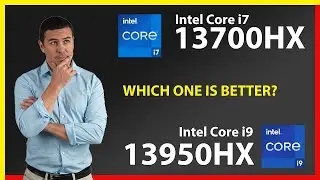 INTEL Core i7 13700HX vs INTEL Core i9 13950HX Technical Comparison