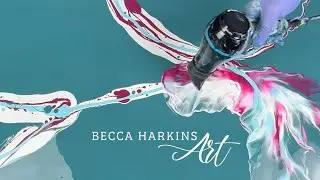 Fluid Acrylic Flow Takes My Breath Away 😮‍💨