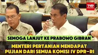 Menteri Hebat yang mendapat pujian dan doa dari dpr dari kerjanya yang luar biasa