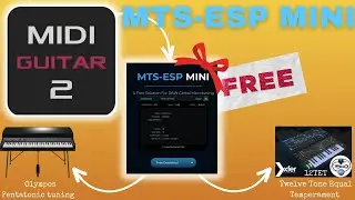 MIDI Guitar 2 & MTS-ESP MINI - A Free Master  instrument re/micro/tuner