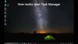 How noobs open Task Manager compared to Pros #shorts