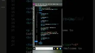 HTML Text Formatting Tags 