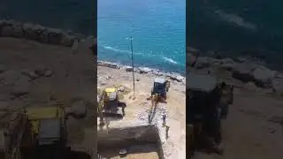 On site working from the caribbean #reel #viral #foryou #drone #surveyor #gnss #work #og