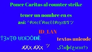 COMO TENER LETRAS STEAM EN EL CS 1.6