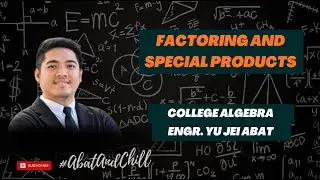 Intervention for Calculus - Factoring and Special Products
