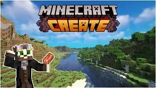 The Resource Gathering Stream Minecraft Create Mod!