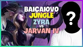 PERFECT Zyra JUNGLE Tactics! Baicaiovo Challenger Masterclass | Top 2 CN Super Server Engsub