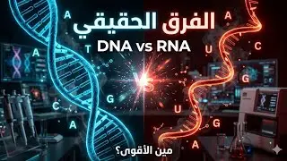 E2. DNA vs RNA الانواع المختلفة للحمض النووى #pcr