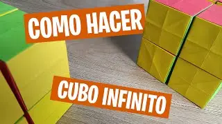 COMO HACER CUBO INFINITO - Origami - DIY - Manualidades con Quiire