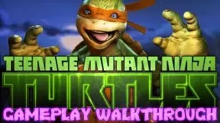 TMNT: Out of the Shadows GAMEPLAY WALKTHROUGH! Teenage Mutant Ninja Turtles XBLA, PSN, and PC Game!
