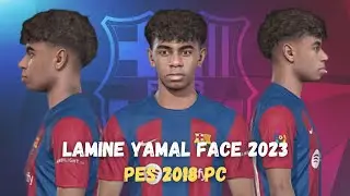 LAMINE YAMAL FACE PES 2018 PC | SIDER | CPK | BY PES UPDATE