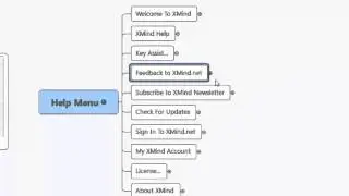 XMind 7 Tutorial - Help Menu