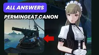ALL ANSWERS to Permingeat • Rusty Rudder Second Mate // Genshin Impact 4.2 • Fontaine World Quest