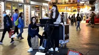 Violet+Jrockpi @ The Other Busker 佐敦吳松街Busking活動 2020/01/17
