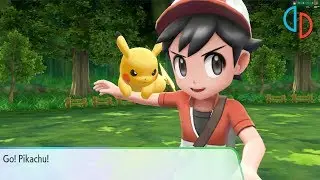 Yuzu Nintendo Switch Emulator - Pokémon: Let's Go, Pikachu! Ingame / Gameplay (Canary 2473)