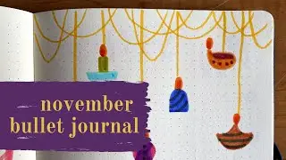 November 2021 Bullet Journal Setup!