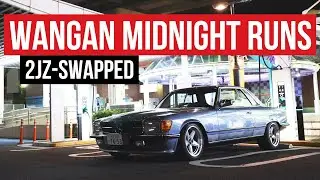 400hp 2JZ-swapped Mercedes 450SLC Wangan Sleeper