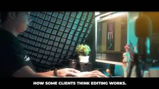 How Some Clients Think Editing Works.  EASY 🤣🤣🤣