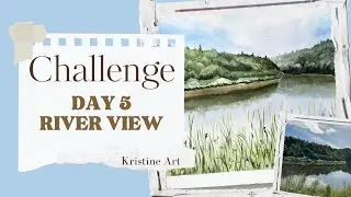Landscape Challenge Day 5 🌳 FULL TUTORIAL