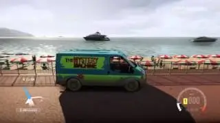 Scooby doo!  The Mystery Machine