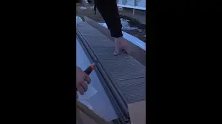Монтаж сайдинга Hokla S-Lock Щепа.