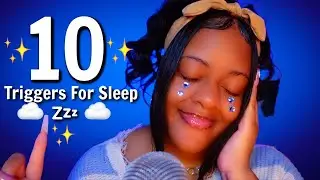 ASMR - Top 10 BEST Triggers For Sleep & Tingles ✨Your Favorites💙✨💤 (VIEWERS CHOICE😴)