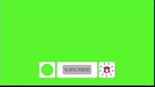Subscribe button green screen | subscribe button animation kinemaster | subscribe button 3d | free🤓